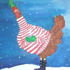 2018 Winter Card (Christmas Chicken)