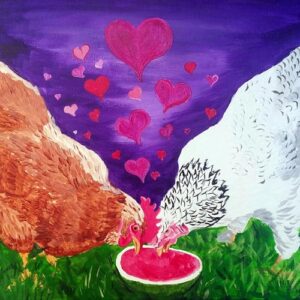 Layla and Love (Print)