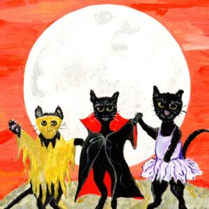 Halloween Cats 2023 (Card)