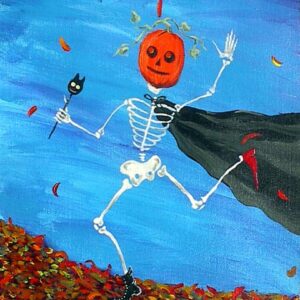 Halloween Skelly 2007 (Card)