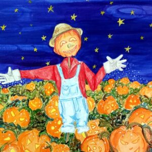 Halloween Scarecrow 2019 (Card)